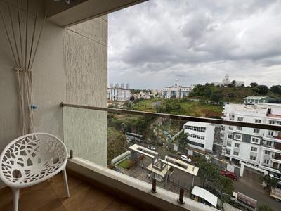Balcony Image of 1499 Sq.ft 2 BHK Apartment / Flat for rent in Elegant Terraces, RR Nagar Bengaluru for Rs. 55000