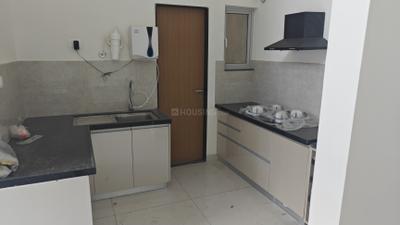Kitchen Image of 1200 Sq.ft 2 BHK Duplex for rent in Gera Planet Of Joy IV, Upper Kharadi Pune for Rs. 38000