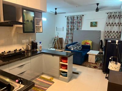 Kitchen Image of 547 Sq.ft 1 RK Studio for rent in Brigade Cornerstone Utopia, Varthur Bengaluru for Rs. 35000