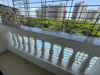 Balcony Image of 1450 Sq.ft 3 BHK Apartment / Flat for rent in Gahlot Majesty, Seawoods Navi Mumbai for Rs. 82000