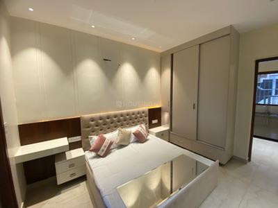 Bedroom Image of 990 Sq.ft 2 BHK Villa for rent in Greenwood Residency, Kharar Mohali for Rs. 22000