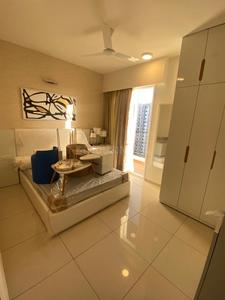 Bedroom Image of 580 Sq.ft 1 BHK Studio for rent in L And T Raintree Boulevard, Sahakara Nagar Bengaluru for Rs. 45000