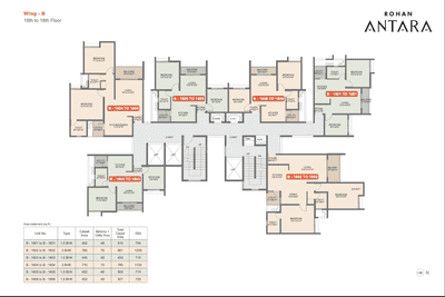 Image of 1239 Sq.ft 2 BHK Apartment / Flat for sale in Rohan Ekanta Phase 1, Gunjur Village, Bengaluru for Rs. 16000000