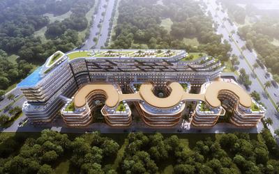 Image of 474 Sq.ft 1 BHK Studio for sale in Migsun Lucknow Central, Sushant Golf City, Lucknow for Rs. 6800000
