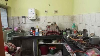 Kitchen Image of 1500 Sq.ft 3 BHK Apartment / Flat for sale in Baguiati Kolkata for Rs. 8600000