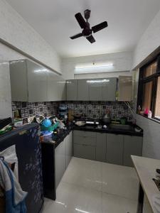 Kitchen Image of 805 Sq.ft 2 BHK Apartment / Flat for rent in Thakurli Thane for Rs. 21000