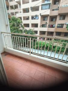 Balcony Image of 550 Sq.ft 1 BHK Apartment / Flat for rent in Wakad Pune for Rs. 21000