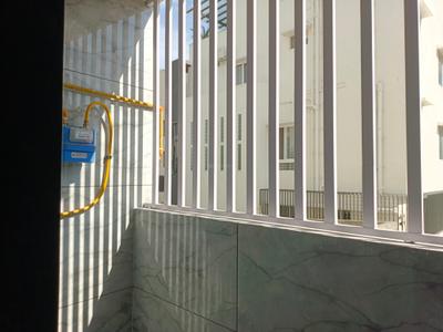 Balcony Image of 580 Sq.ft 1 BHK Builder Floor for rent in Harlur Bengaluru for Rs. 27000