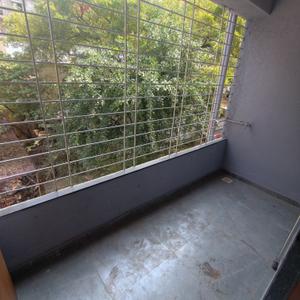 Balcony Image of 623 Sq.ft 1 BHK Apartment / Flat for rent in Ambegaon Budruk Pune for Rs. 14000