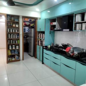 Kitchen Image of 1485 Sq.ft 2 BHK Apartment / Flat for sale in Sargasan Gandhinagar for Rs. 8500000