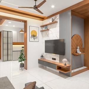 Hall Image of 1471 Sq.ft 3 BHK Apartment / Flat for rent in Nilamber Bellissimo III, Bhayli Vadodara for Rs. 85000