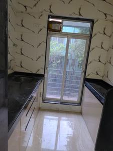 Kitchen Image of 490 Sq.ft 2 BHK Apartment / Flat for rent in Trimity Asavari Co Op Hsg Soc Ltd, Thane West Thane for Rs. 50000