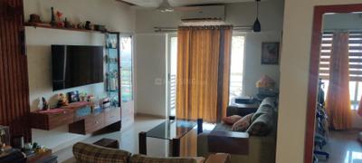 Living Room Image of 1850 Sq.ft 3 BHK Apartment / Flat for rent in Adani The Meadows, Shantigram Ahmedabad for Rs. 60000