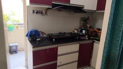 Kitchen Image of 700 Sq.ft 1 BHK Apartment / Flat for sale in Vishali Apartment, Sector 46 Faridabad for Rs. 3100000