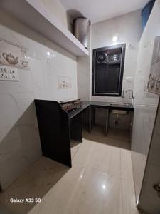 Kitchen Image of 340 Sq.ft 1 RK Builder Floor for rent in Airoli Navi Mumbai for Rs. 12500
