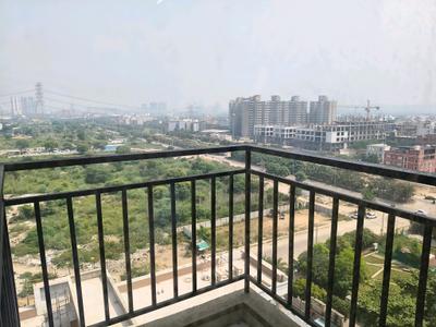 Bedroom Two Image of 1300 Sq.ft 3 BHK Apartment / Flat for rent in Pyramid Infinity, Sector 70 Gurgaon for Rs. 26100