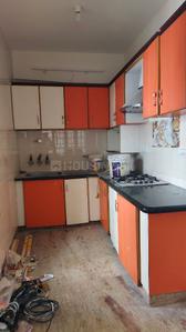 Kitchen Image of 1000 Sq.ft 2 BHK Duplex for rent in Halasuru Bengaluru for Rs. 40000
