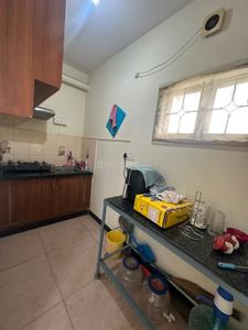 Kitchen Image of 600 Sq.ft 1 BHK Builder Floor for rent in Indira Nagar Bengaluru for Rs. 26000