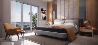 Bedroom Image of 2130 Sq.ft 3 BHK Apartment / Flat for sale in Austin One, Pimple Saudagar Pune for Rs. 24000000