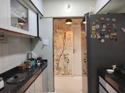 Kitchen Image of 1000 Sq.ft 3 BHK Apartment / Flat for rent in Gurukrupa Marina Enclave Wings M N Phase ll, Malad West Mumbai for Rs. 80000