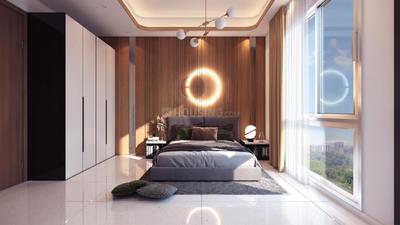 Bedroom Image of 1250 Sq.ft 3 BHK Apartment / Flat for sale in Kumar Purab A3 Building, Magarpatta City Pune for Rs. 13800000
