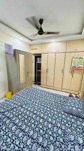 Bedroom Image of 860 Sq.ft 2 BHK Apartment / Flat for rent in Gayatri Darshan, Kandivali East Mumbai for Rs. 52500