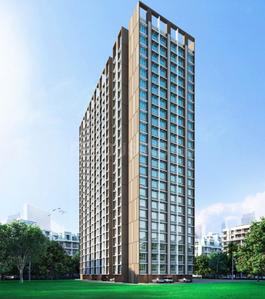 Image of 742 Sq.ft 1 BHK Apartment / Flat for sale in DGS Sheetal Uptown, Kandivali East, Mumbai for Rs. 12000000