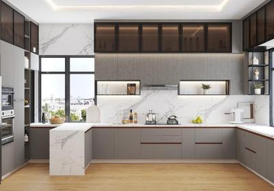 Kitchen Image of 1350 Sq.ft 3 BHK Apartment / Flat for sale in Unique Youtopia Phase IV, Kharadi Pune for Rs. 13000000
