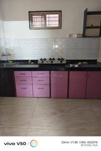 Kitchen Image of 1050 Sq.ft 1 BHK Apartment / Flat for rent in Shiv Sunrise Hills, Chala Vapi for Rs. 8500