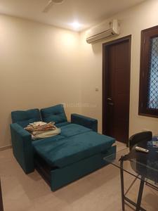 Bedroom Image of 1800 Sq.ft 3 BHK Builder Floor for rent in Hauz Khas New Delhi for Rs. 80000
