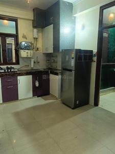 Kitchen Image of 1230 Sq.ft 2 BHK Apartment / Flat for rent in Shyam Bankey Bihari Sharnam, Raj Nagar Extension Ghaziabad for Rs. 21000