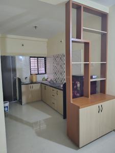 Kitchen Image of 850 Sq.ft 1 BHK Independent House for rent in Akshar Vihar, Tarsali Vadodara for Rs. 6000