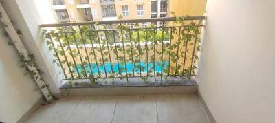 Balcony Image of 1168 Sq.ft 1 BHK Apartment / Flat for rent in SNN Raj Greenbay, Doddanagamangala Bengaluru for Rs. 45000
