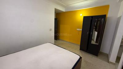 Bedroom Image of 350 Sq.ft 1 RK Independent House for rent in Saket Harmony, Said-Ul-Ajaib New Delhi for Rs. 14000