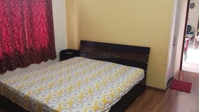 Bedroom Image of 1350 Sq.ft 3 BHK Apartment / Flat for rent in South City Residency, Prince Anwar Shah Connector Kolkata for Rs. 68000