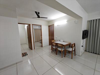 Hall Image of 1760 Sq.ft 3 BHK Apartment / Flat for rent in Sthapatya Bliss, Shilaj Ahmedabad for Rs. 40000