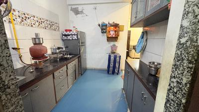 Kitchen Image of 750 Sq.ft 2 BHK Apartment / Flat for sale in Khodiyar Nagar Vadodara for Rs. 2800000