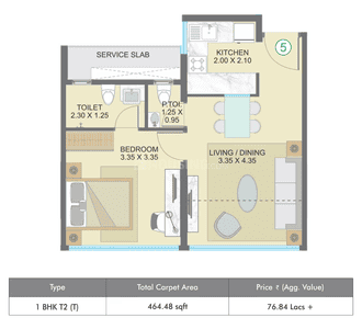 Image of 1605 Sq.ft 3 BHK Apartment / Flat for sale in One Indiabulls, Thane West, Thane for Rs. 26900000