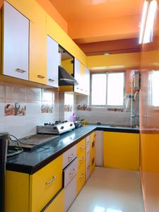 Kitchen Image of 1200 Sq.ft 3 BHK Apartment / Flat for sale in Behala Kolkata for Rs. 6500000