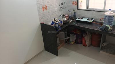 Kitchen Image of 650 Sq.ft 2 BHK Apartment / Flat for rent in Charholi Budruk Pune for Rs. 16000