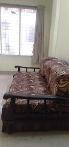 Bedroom Image of 600 Sq.ft 1 BHK Apartment / Flat for rent in Shiv Sai Sadan Apartment, Vashi Navi Mumbai for Rs. 22000