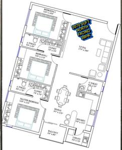 Image of 1750 Sq.ft 3 BHK Builder Floor for sale in Padmanabhanagar, Bengaluru for Rs. 15800000