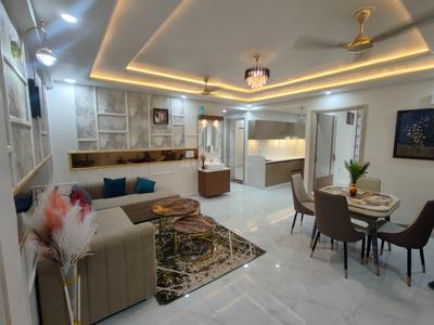 Hall Image of 1270 Sq.ft 3 BHK Apartment / Flat for rent in Parth Silverline, Sitapura Jaipur for Rs. 34000