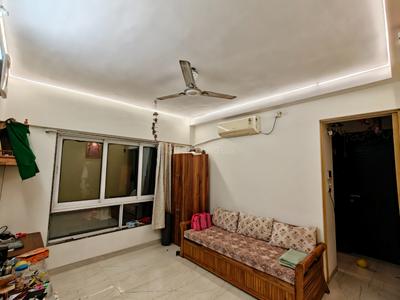 Living Room Image of 377 Sq.ft 1 BHK Apartment / Flat for sale in Srishti Elegance, Bhandup West Mumbai for Rs. 8200000