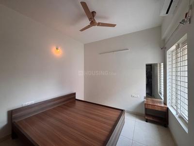 Bedroom Image of 1200 Sq.ft 1 BHK Apartment / Flat for rent in Domlur Layout Bengaluru for Rs. 55000