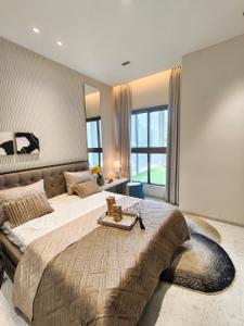 Bedroom Image of 650 Sq.ft 1 BHK Apartment / Flat for sale in Chandak Highscape City 1A, Chembur Mumbai for Rs. 9500000