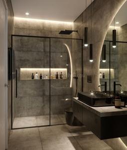 Bathroom Image of 2900 Sq.ft 3 BHK Villa for rent in CRC Mantra Happy Homes, BHEL Township Haridwar for Rs. 25000