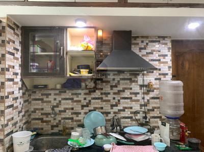 Kitchen Image of 600 Sq.ft 1 RK Apartment / Flat for rent in Victoria Layout Bengaluru for Rs. 17800