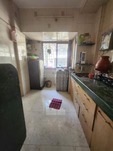 Kitchen Image of 650 Sq.ft 1 BHK Apartment / Flat for rent in Airoli Plaza, Airoli Navi Mumbai for Rs. 35000
