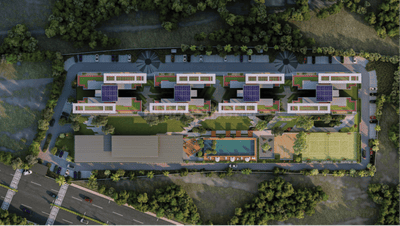 Image of 2134 Sq.ft 4 BHK Apartment / Flat for sale in Kasturi The Balmoral Towers Tower D Phase I, Balewadi, Pune for Rs. 29400000